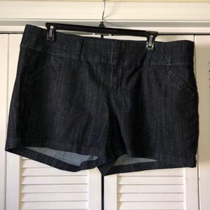 Dark Blue Trouser style shorts